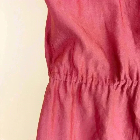 Rebecca Taylor Blush Sleeveless Sweetheart Peasant Mini Dress See Measurements - Picture 10 of 14